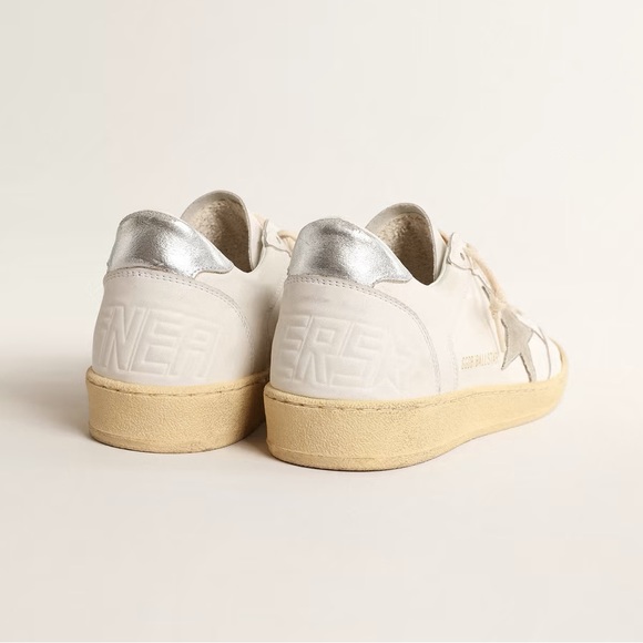 Golden Goose Ballstar with suede star and metallic leather heel tab - BRAND NEW - Picture 5 of 11